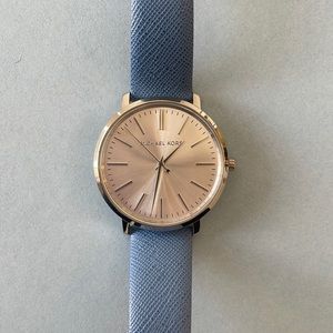 Michael Kors leather band watch
